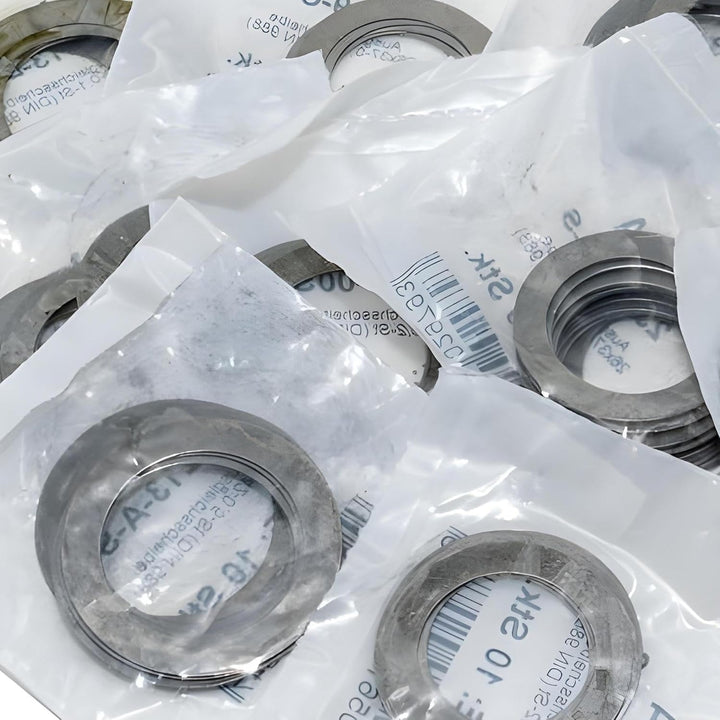 Set Ausgleichsscheiben, je 10x Stück, Gesamt: 90 Stück für Soemtron-Motor SR1, SR2, SR2E, KR50, SR4-