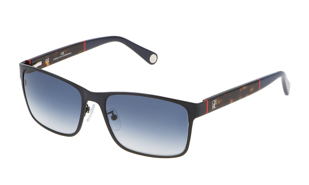 Carolina Herrera Damen SHE0725708EE Sonnenbrille, Blau (Azul), 57