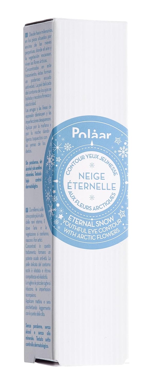 Polåar - Augenkonturenpflege Jeunesse Ewiger Schnee mit Arktischen Blumen -Anti-Tränensäcke, Anti-Au