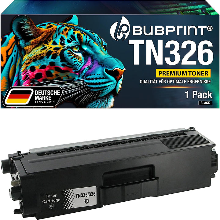 Bubprint Toner kompatibel als Ersatz für Brother TN-326 TN-326BK für DCP-L8400CDN DCP-L8450CDW HL-L8