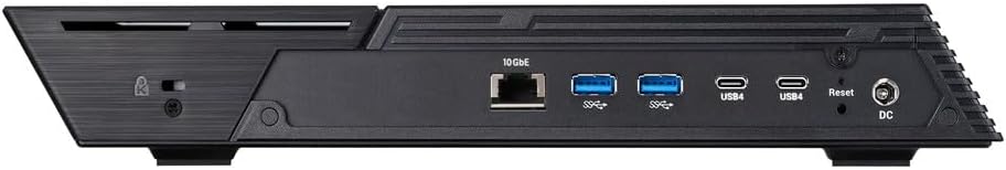 Asustor FLASHSTOR 6 Gen2 FS6806X, 6 Bay M.2 SSD NAS Netzwerkspeicher, AMD Ryzen Quad Core 2.3GHz, 8G