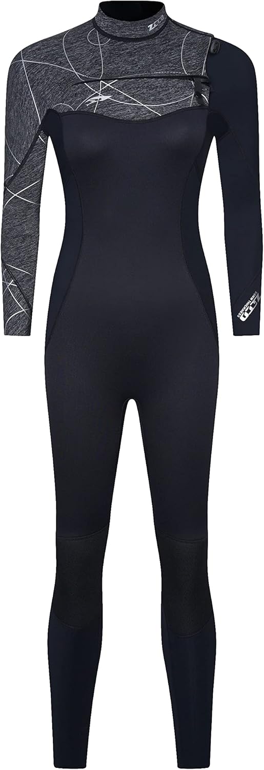 ZCCO Neoprenanzug Herren Damen 3 mm Neopren Thermal Badeanzug für Herren und Damen Langer Tauchanzug