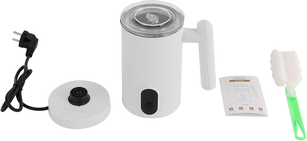 Milchaufschäumer 400W,Automatische Abschaltfunktion Elektrischer Milchaufschäumer für kalten warmen