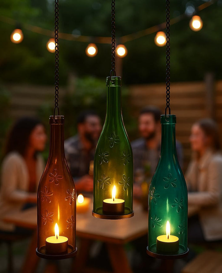 gzero Schmiedeeisen Leuchter, matt schwarz Finish dekorativer Kerzenhalter für Heimwerker Beleuchtun