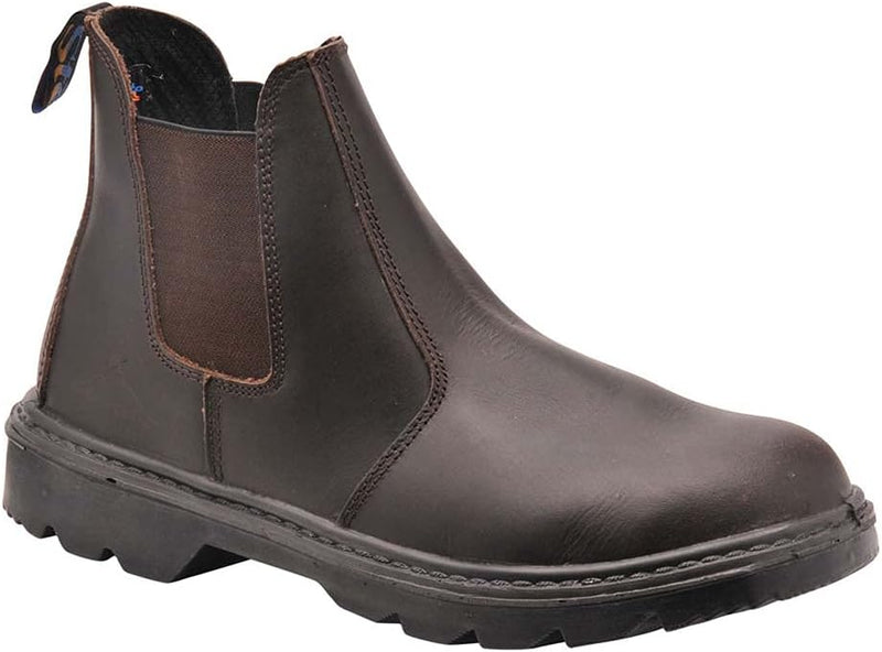 Portwest Steelite Dealer Sicherheitsstiefel S1P , Grösse: 38, Farbe: Braun, FW51BRR38 38 EU Braun, 3