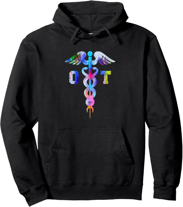Occupational Therapist OT Caduceus Gift Pullover Hoodie
