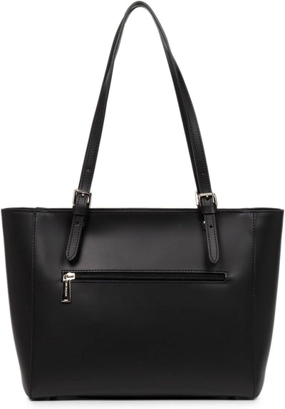 Lancaster Constance Shopper Tasche Leder 28 cm Einheitsgrösse Noir, Einheitsgrösse Noir