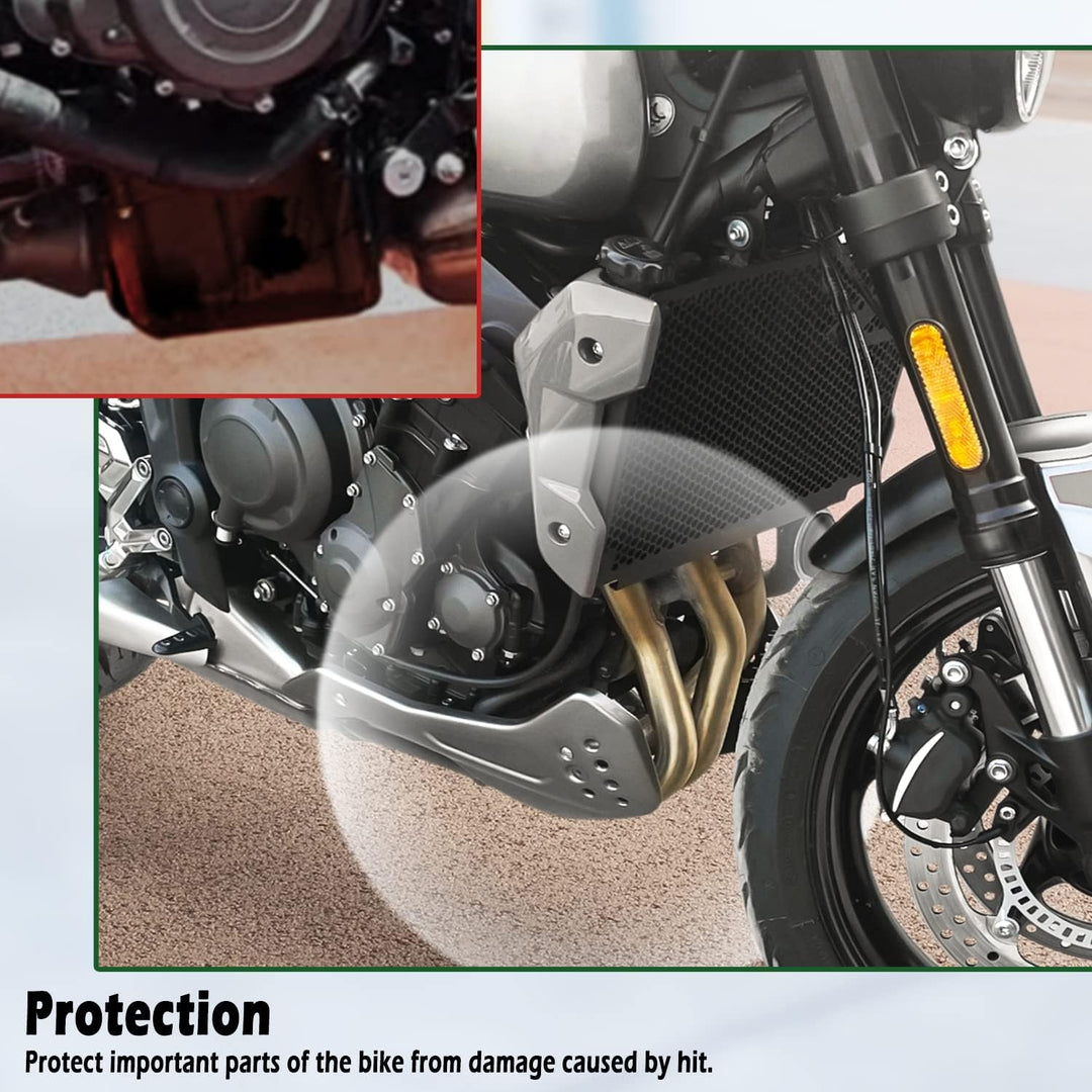 Fayedenicy Motorrad Bellypan Belly Pan Lower Panel Spoiler Verkleidung Cowling Cover Motorschutz Cha