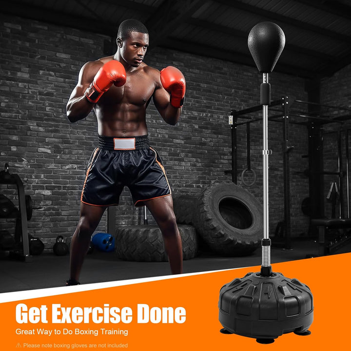 Standing Punching Bag Boxsack Punching Ball Punching Claw Adult Adjustable Punching Ball 120-160cm S