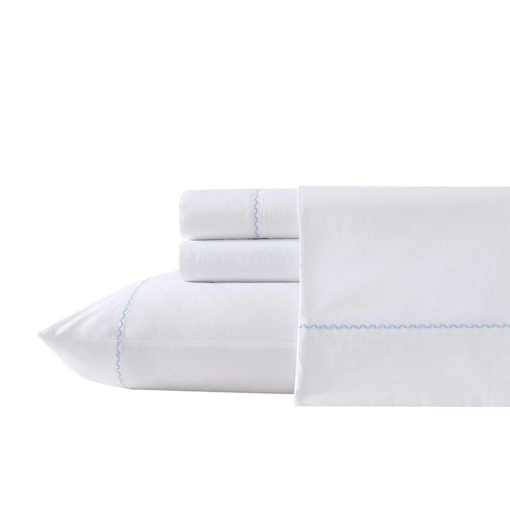 Laura Ashley Bettlaken-Set, atmungsaktive Baumwoll-Perkal-Bettwäsche mit passenden Kissenbezügen, we