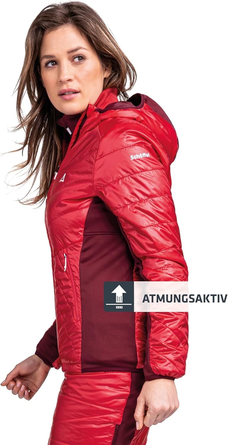 Schöffel Damen Stams Hybrid Jacke Isolationsjacke 38 lollipop, 38 lollipop
