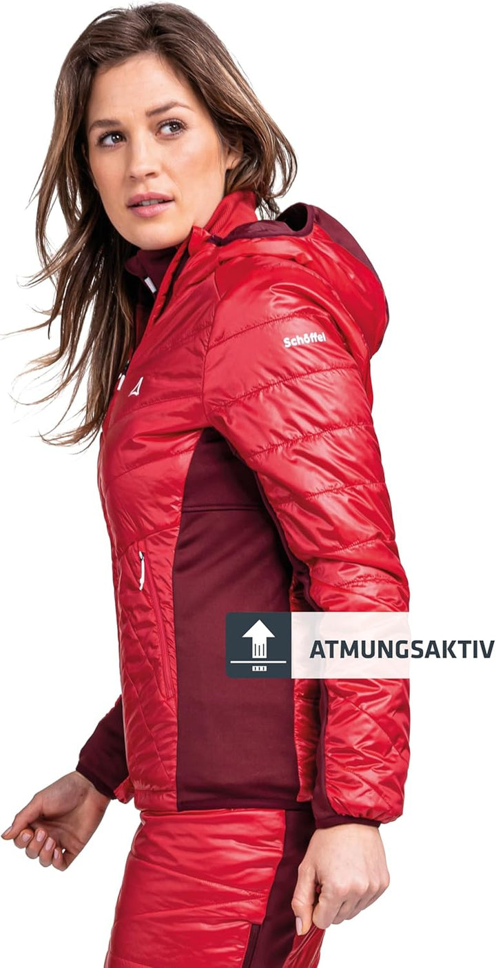 Schöffel Damen Stams Hybrid Jacke Isolationsjacke 38 lollipop, 38 lollipop