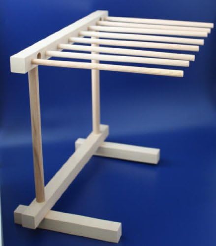 MAAJ® NUDELTROCKNER/NUDELSTÄNDER STENDIPASTA AUS BUCHENHOLZ - PLATZSPAREND ZUSAMMENLEGBAR - MADE IN