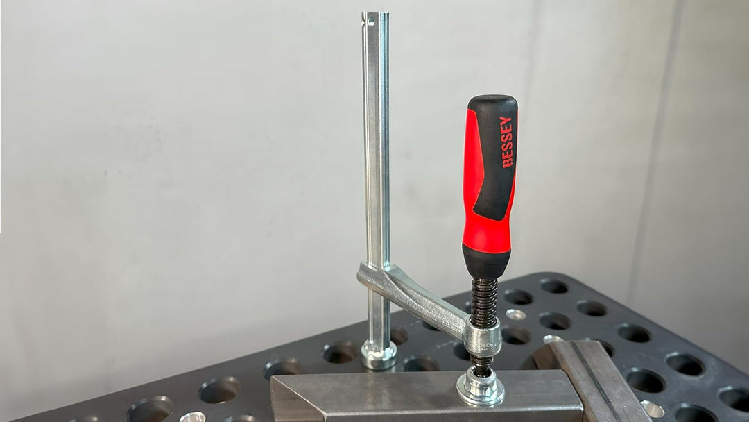 Bessey Spannelement mit fixer Ausladung TW16 200/100 (2K-Kunststoffgriff) Mehrfarbig