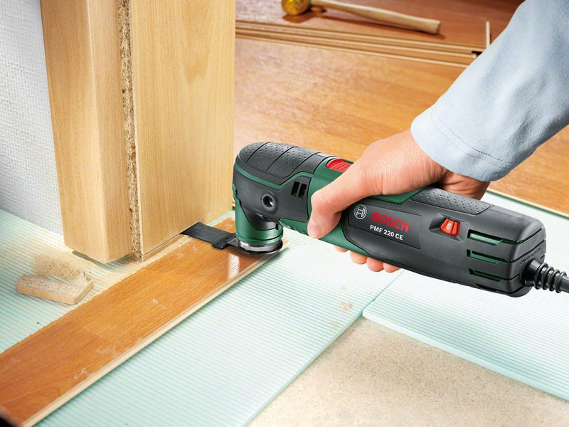 Bosch Home and Garden Bosch Multifunktionswerkzeug PMF 220 CE Set (220 Watt, im Koffer), Grün PMF 22