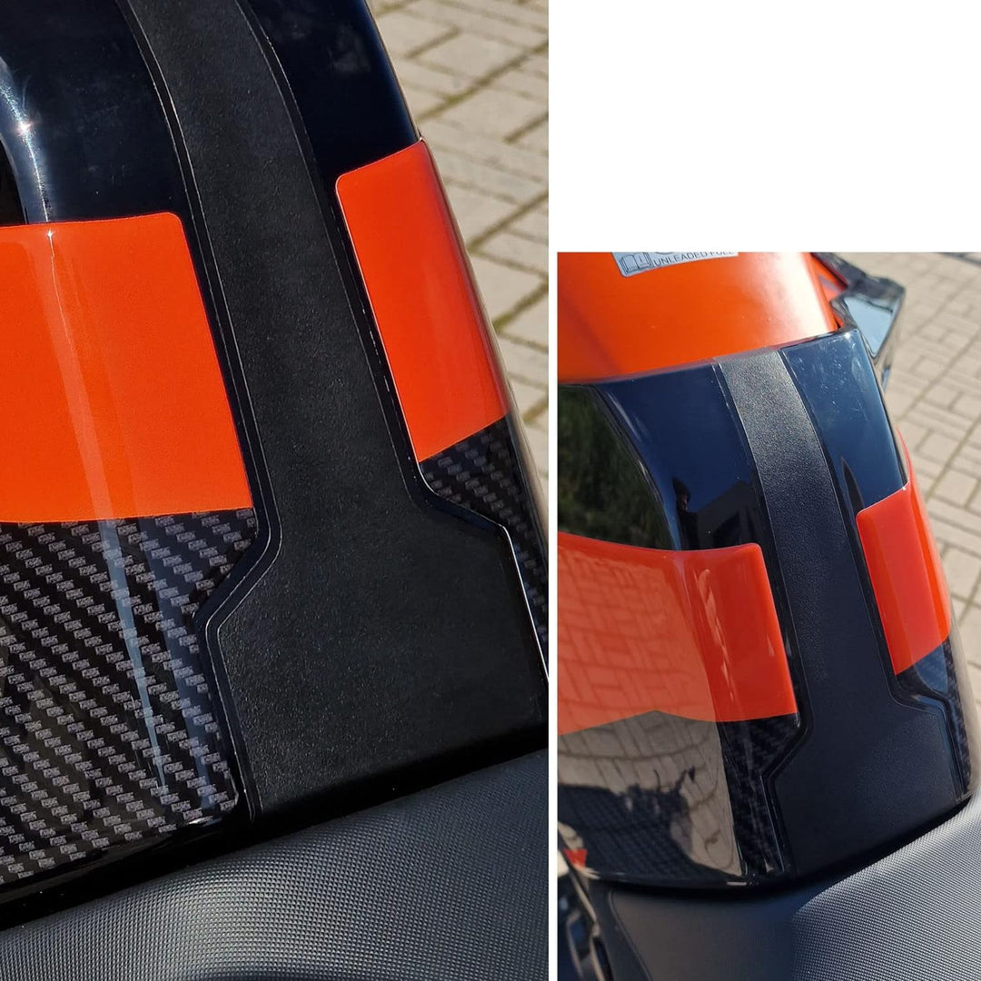 Resin Bike Motorrad-Aufkleber, kompatibel mit KTM Duke 890 2022-2023, seitliche Motorrad-Schutz, Sto