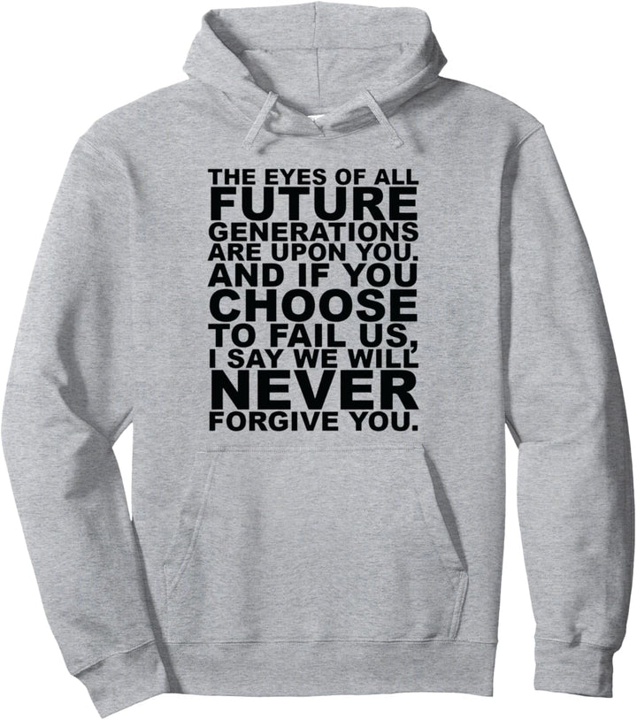 Aktivistin für den Klimawandel Pullover Hoodie