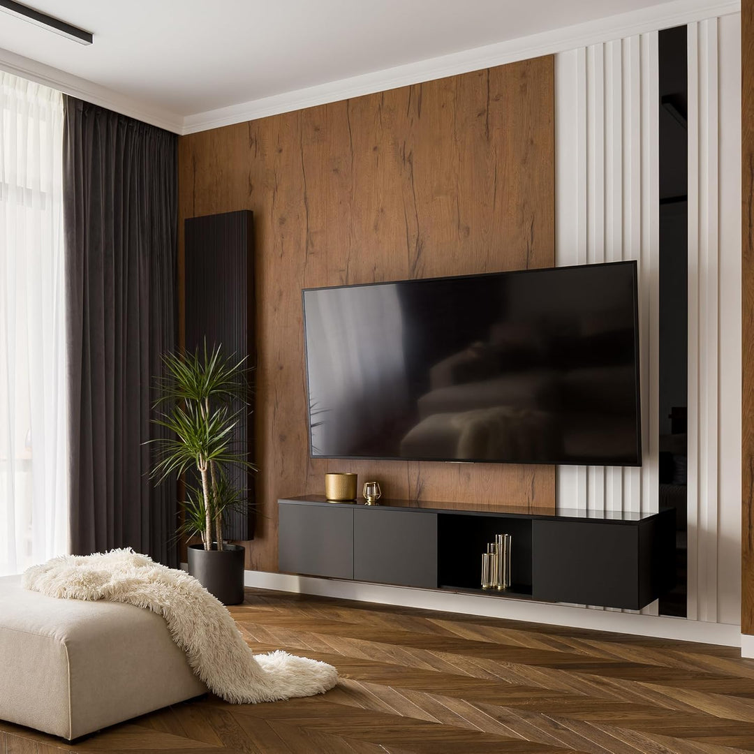 VIVO Robuste, extragrosse, schwenkbare TV-Wandhalterung mit Gelenkarm für 60 bis 120 Zoll LCD, LED,