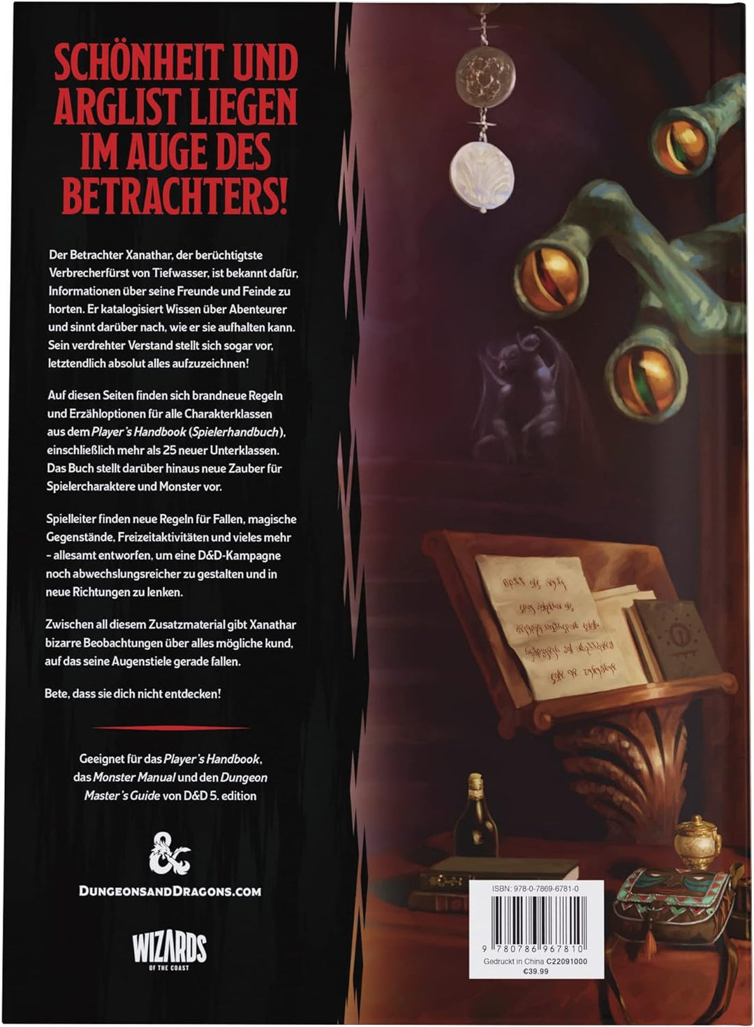 Dungeons & Dragons Xanathars Ratgeber für Alles (Deutsche Version)