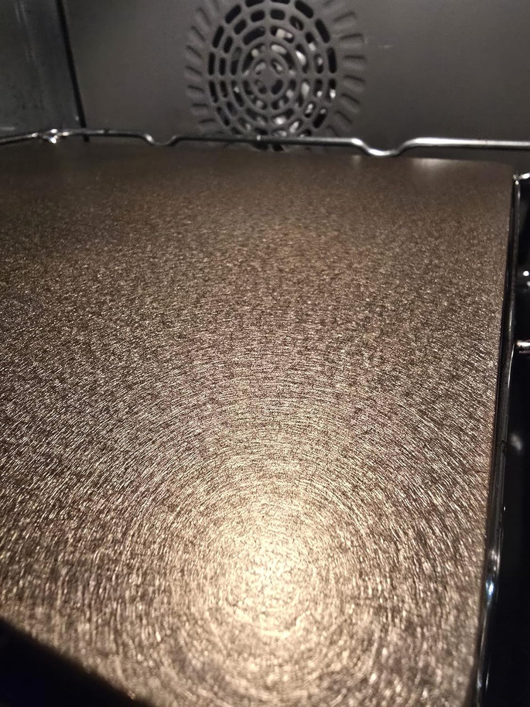 Backstahl für Pizza und Brot 38 x 33 cm / 6 mm Stärke. Premium Pizzastein aus hochwertigem Stahl. Pi
