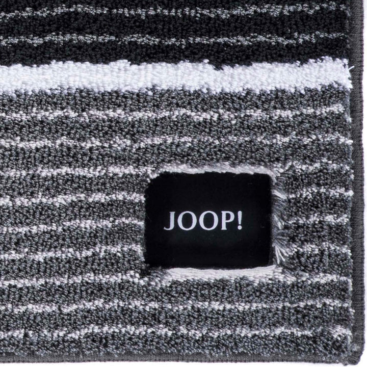 Joop! Badteppiche Lines 286 anthrazit - 069 50x60 cm 50x60 cm Anthrazit, 50x60 cm Anthrazit