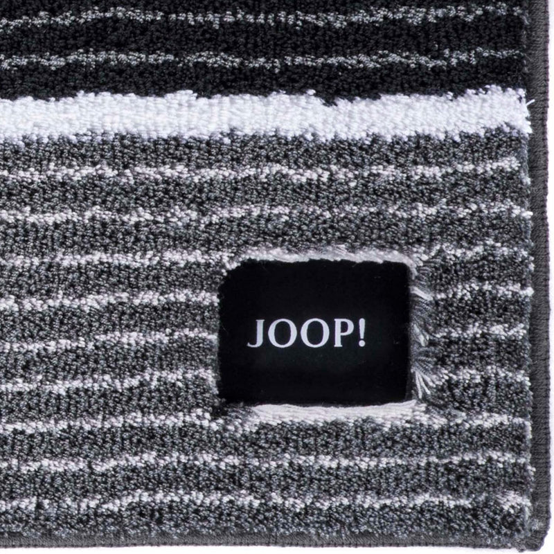 Joop! Badteppiche Lines 286 anthrazit - 069 70x120 cm 70x120 cm Anthrazit, 70x120 cm Anthrazit