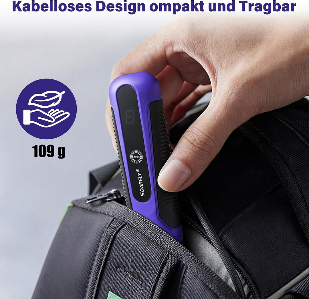 Mini Multifunktionswerkzeug Akku, 3.6V Rotationswerkzeug Set mit Touch Schalter, 5 Geschwindigkeiten