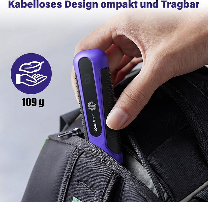Mini Multifunktionswerkzeug Akku, 3.6V Rotationswerkzeug Set mit Touch Schalter, 5 Geschwindigkeiten