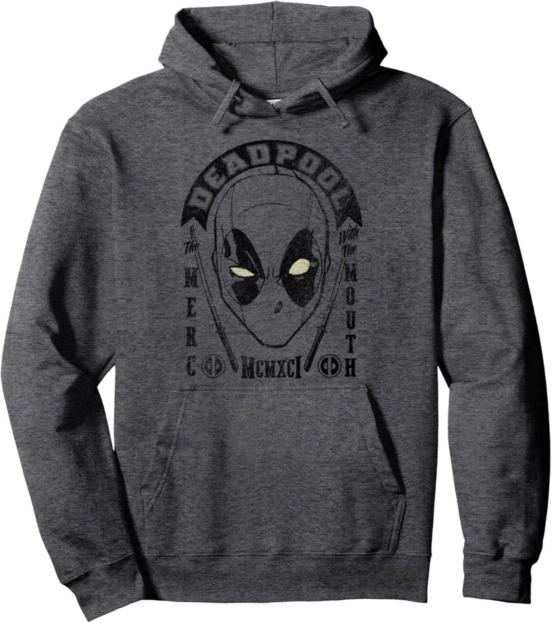 Marvel Deadpool Merc With Mouth 1991 Pullover Hoodie