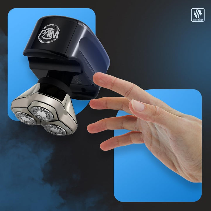 Skull Shaver Palm Rasierer für Kopf und Gesicht, Herren Elektrorasierer (EU-Stecker)