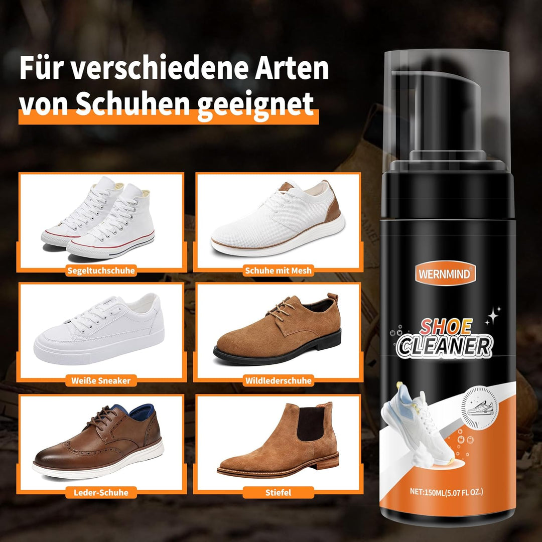 Sneaker Reiniger Kit Schuh Schaumstoff Tiefenreiniger für die Wildleder Tennis Weiss Mesh Stiefel Se
