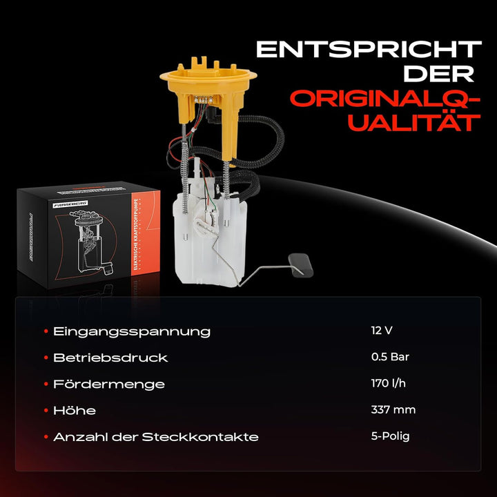 Kraftstoffpumpe Dieselpumpe für T-i-g-u-a-n 5N_ 2.0 TDI 2008-2011 5N0919050F