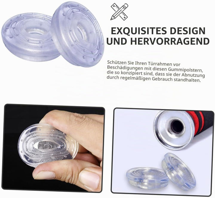 Toddmomy 2St TüRgummi FüR Klimmzugstange: Anti Rutsch Pads Klimmzugstange für die Türtrainingsstange
