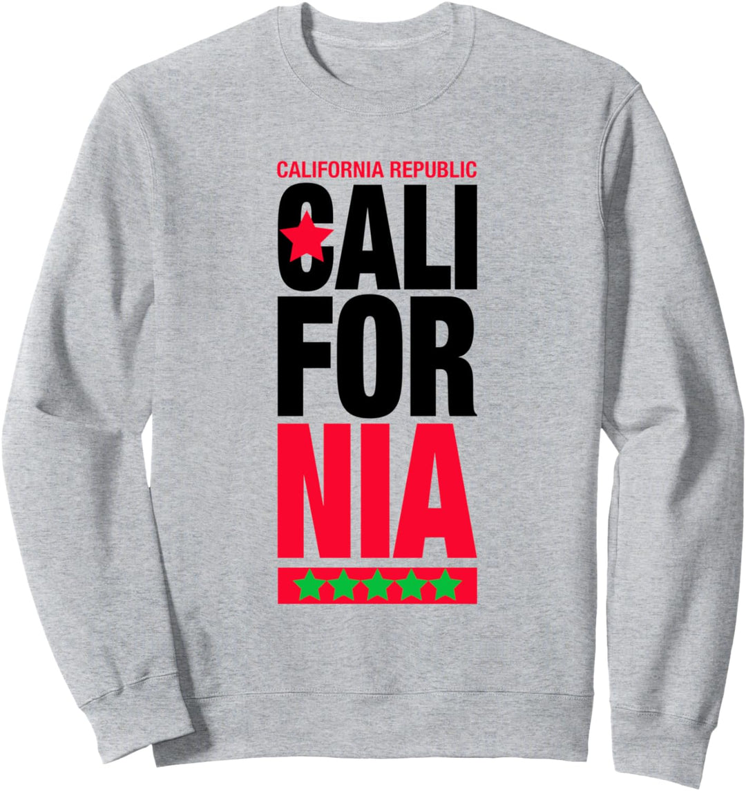 California Tee Shirts, Cool California Republic Graphic Sweatshirt