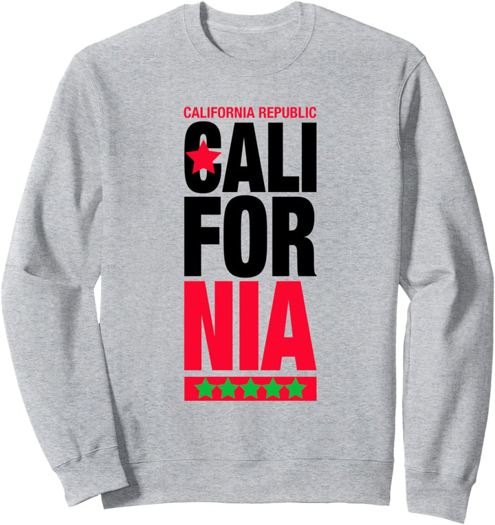 California Tee Shirts, Cool California Republic Graphic Sweatshirt