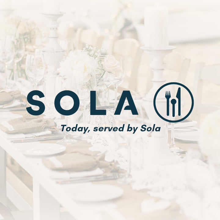 Sola Luxor Besteck Set - 8 Personen Essbesteck - 70 Teilig, 18/10 Rostfreiem Stahl - Robustes &amp; Eleg