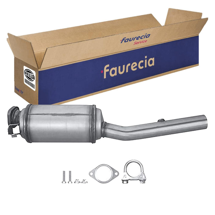 HELLA 8LH 366 081-361 Dieselpartikelfilter - Easy2Fit Kit - Euro 4 - einteilig - Set mit Anbauteilen