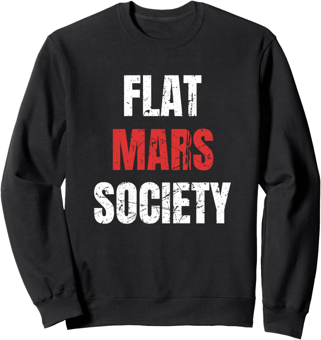 Distressed/Vintage Flat Mars Society Sweatshirt
