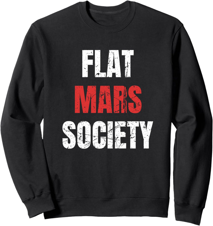 Distressed/Vintage Flat Mars Society Sweatshirt