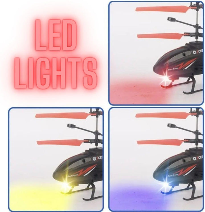 smile items Ferngesteuerter Hubschrauber für Kinder, einfaches RC-Spielzeug mit Auf- und Ab-Bewegung