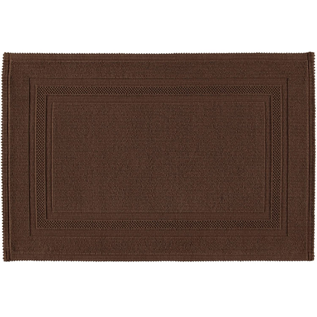 RHOMTUFT Badteppich Gala eckig 60 x 90 cm Farbe: Mocca Mocca - 406 60x90 cm, Mocca - 406 60x90 cm