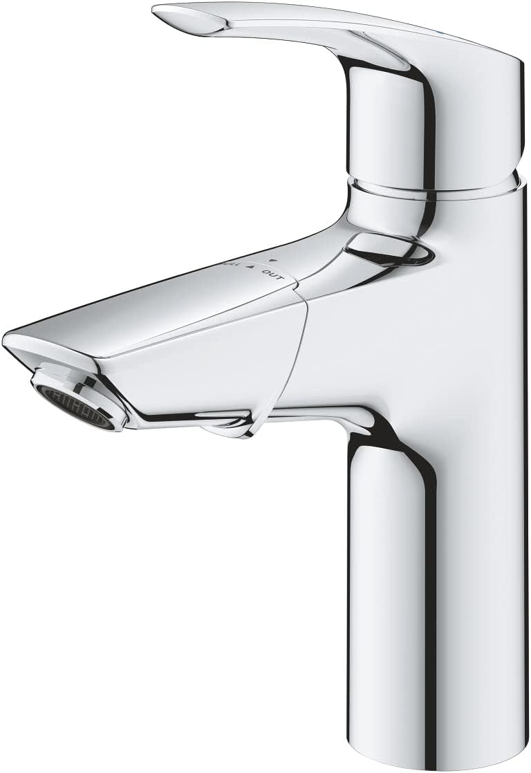 GROHE WT-Einhebelmischer Eurosmart c, M-Size, hzb. Ausl, m Push-Open-Abl