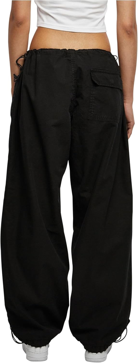 Urban Classics Damen Hose, Schwarz