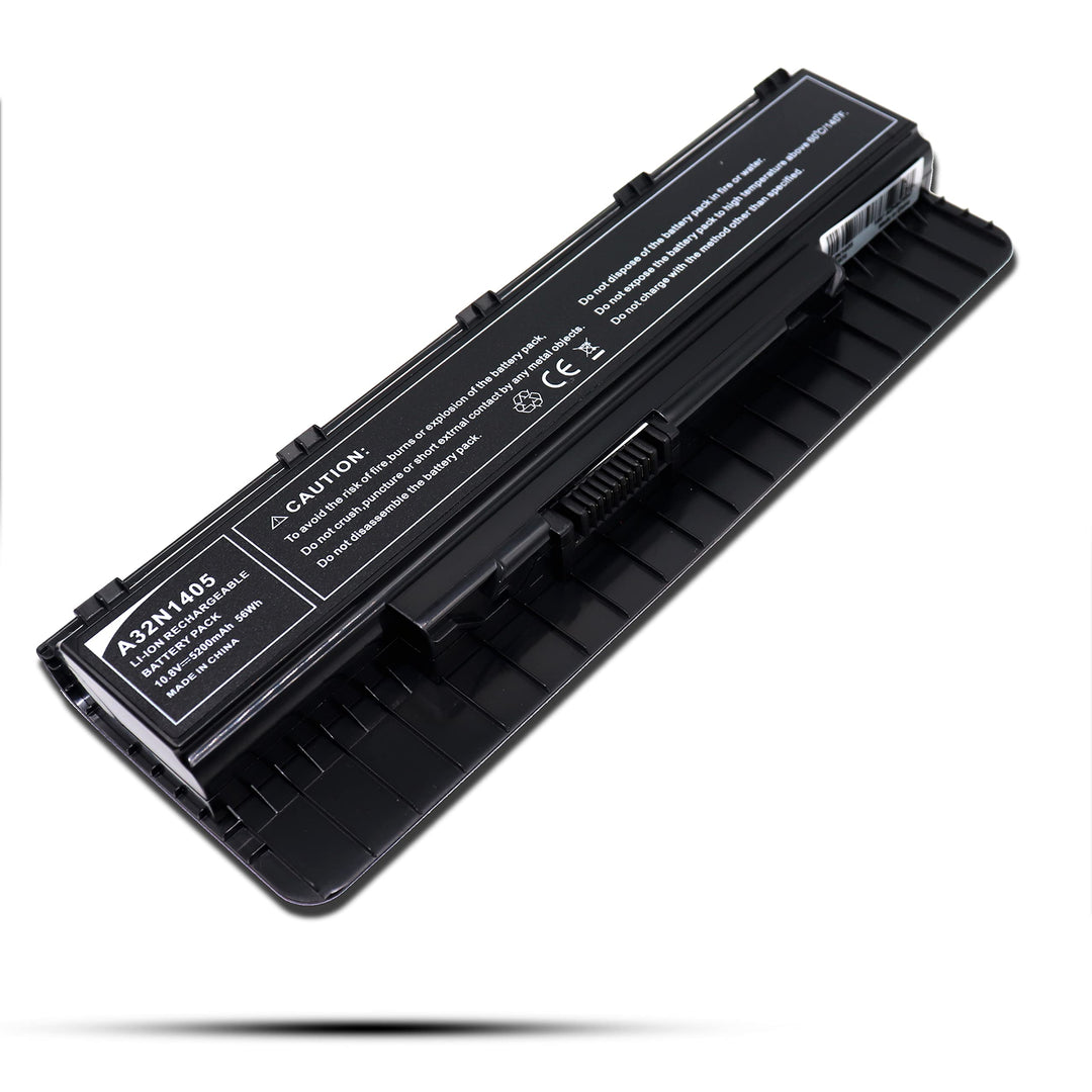 FengWings® 5200mAh A32N1405 Akku, Kompatibel mit asus akku a32n1405 A32ni405, Replace for akku asus