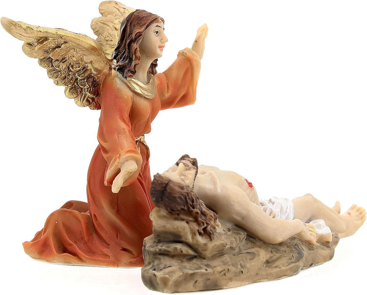 Holyart Passionskrippe: Grablegung Jesu und Engel, für 9 cm Krippe
