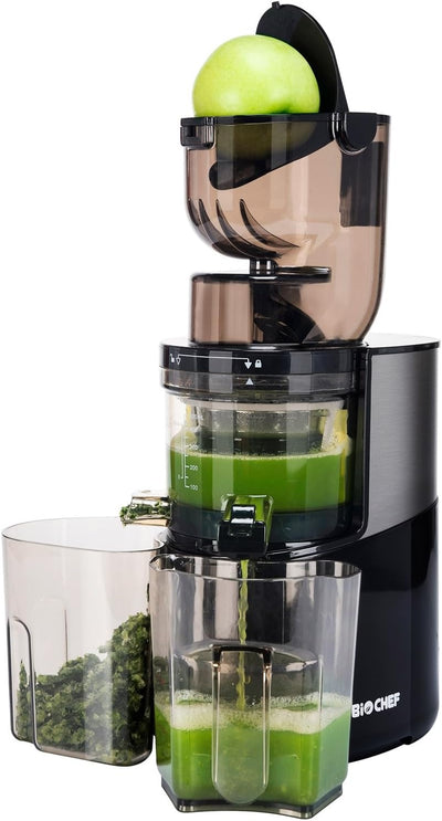 BioChef Altas Entsafter Whole Slow Juicer Pro - Ultra Leistungsstarker Motor, Einfach Gemüse & Früch