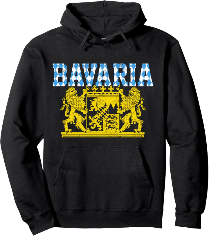 Bayern Bavaria Bayerisch Flagge Stolz Souvenir Geschenk Pullover Hoodie