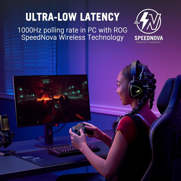ASUS ROG Raikiri II Xbox Wireless Gaming Controller - 2,4 GHz/BT/3,5 mm, TMR Joysticks, rutschfester