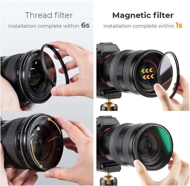 K&amp;F Concept Nano X-Serie Black-Mist 1/8 magnetisch Magnetfilter Black Promist 1/8 Filter Effektfilte