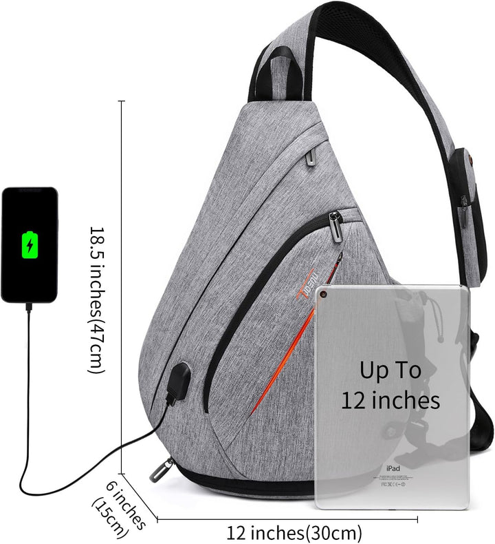 TUDEQU Unisex 758 Tragetasche (1er Pack) L Gray Match Black, L Gray Match Black